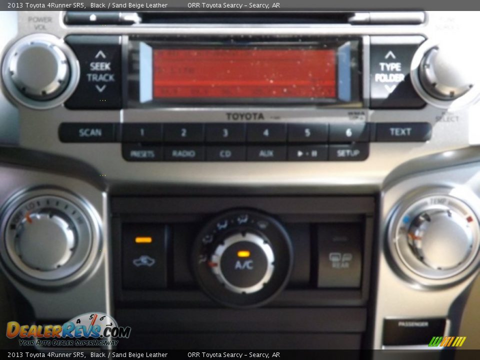 2013 Toyota 4Runner SR5 Black / Sand Beige Leather Photo #12