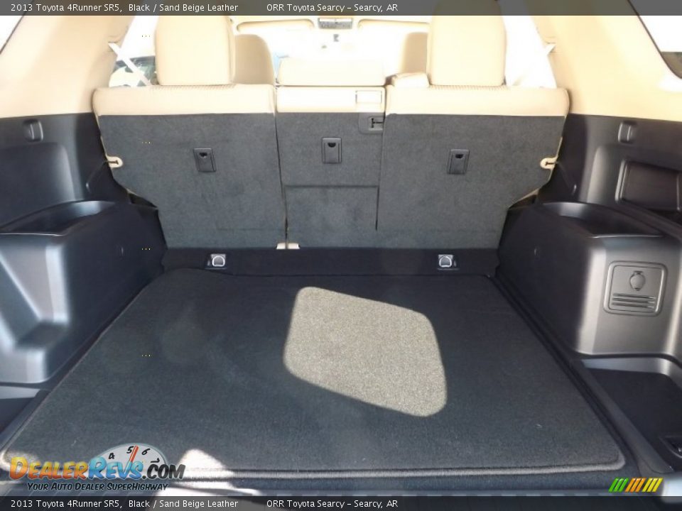 2013 Toyota 4Runner SR5 Black / Sand Beige Leather Photo #18