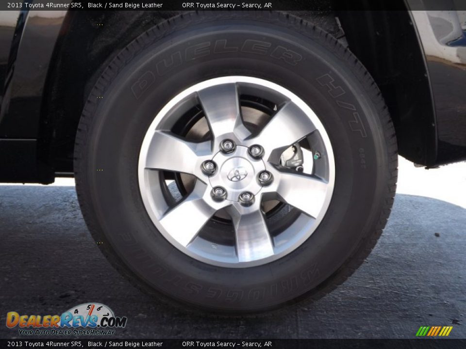 2013 Toyota 4Runner SR5 Black / Sand Beige Leather Photo #19