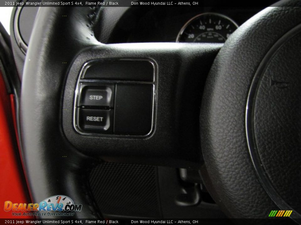 2011 Jeep Wrangler Unlimited Sport S 4x4 Flame Red / Black Photo #15