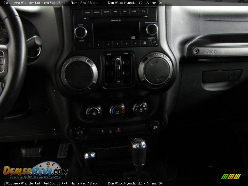 2011 Jeep Wrangler Unlimited Sport S 4x4 Flame Red / Black Photo #20