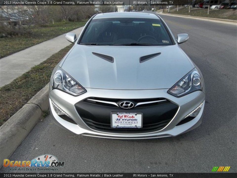 2013 Hyundai Genesis Coupe 3.8 Grand Touring Platinum Metallic / Black Leather Photo #1
