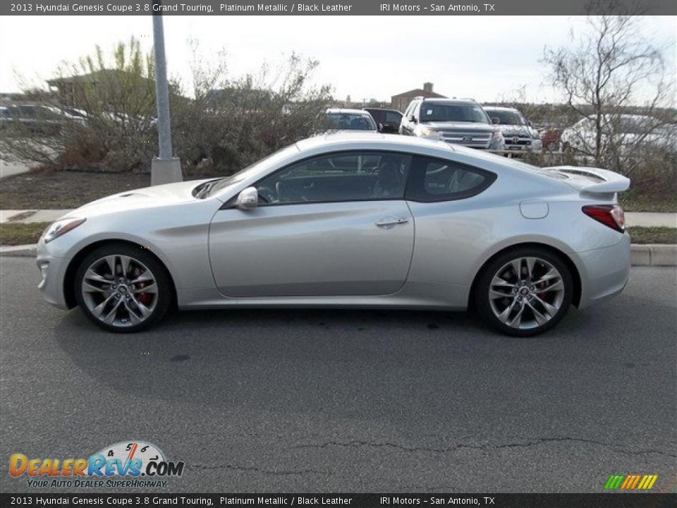 Platinum Metallic 2013 Hyundai Genesis Coupe 3.8 Grand Touring Photo #3