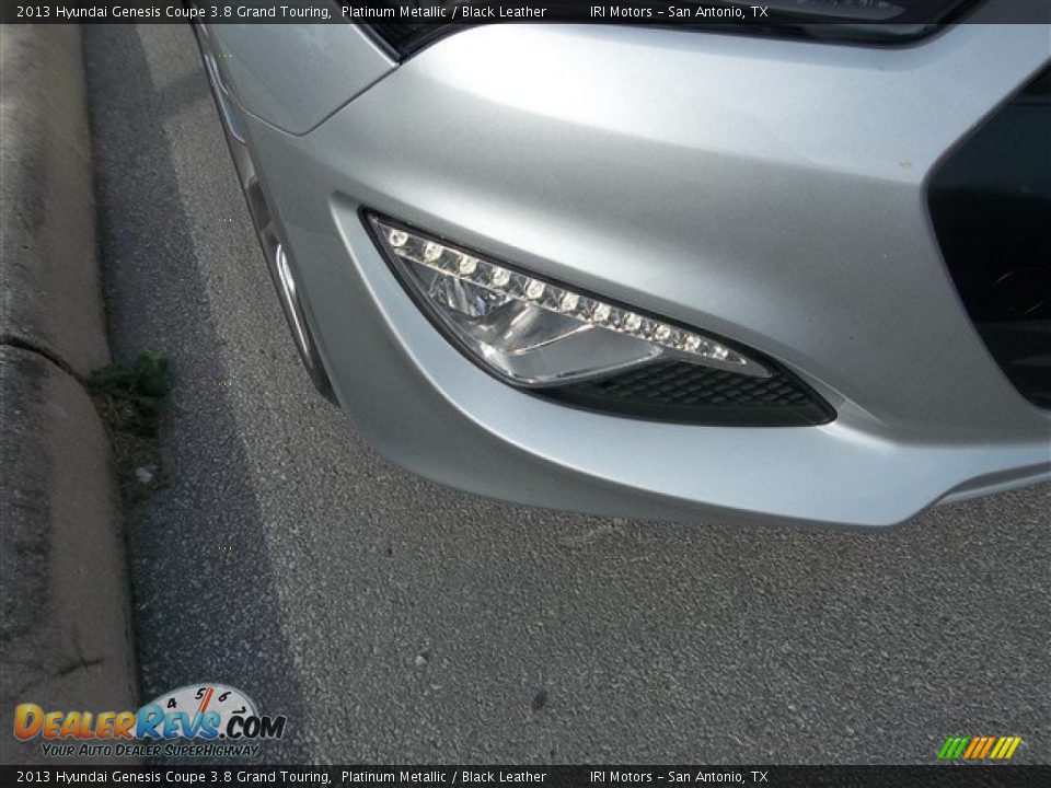 2013 Hyundai Genesis Coupe 3.8 Grand Touring Platinum Metallic / Black Leather Photo #9