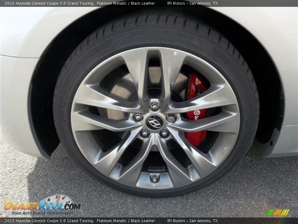 2013 Hyundai Genesis Coupe 3.8 Grand Touring Wheel Photo #12
