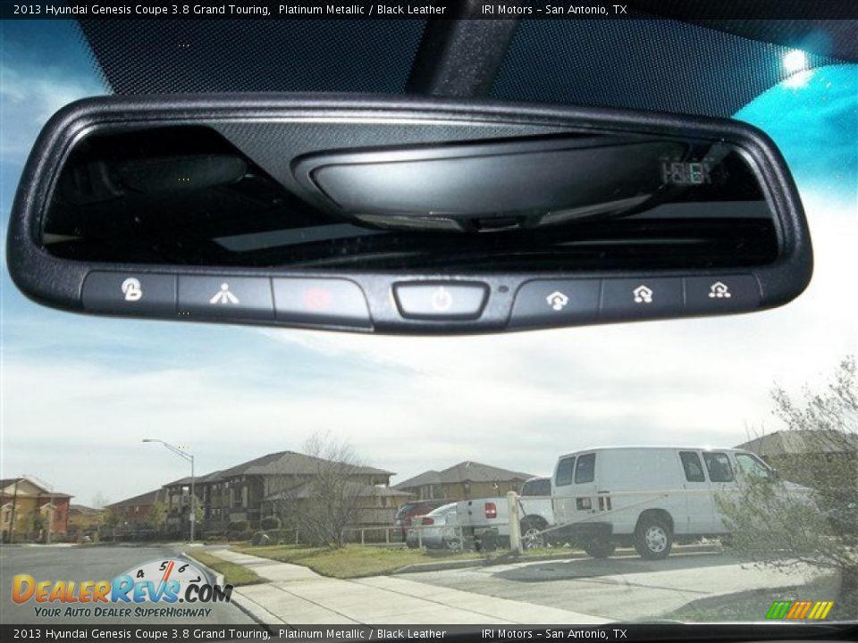 2013 Hyundai Genesis Coupe 3.8 Grand Touring Platinum Metallic / Black Leather Photo #21