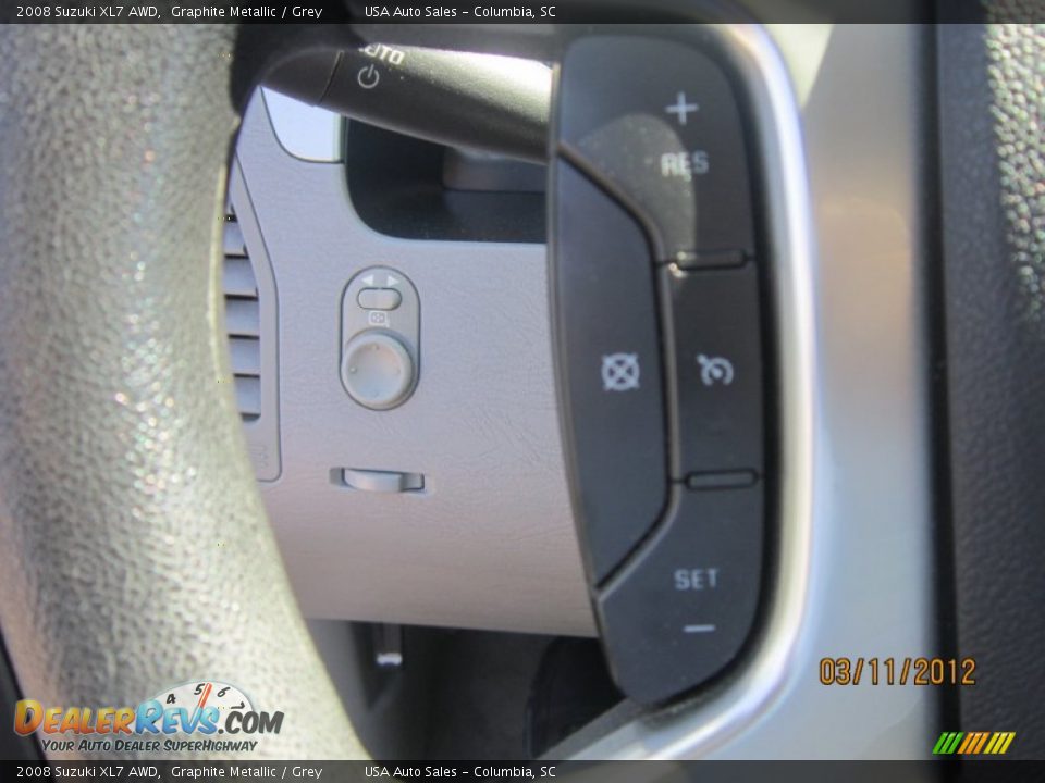 2008 Suzuki XL7 AWD Graphite Metallic / Grey Photo #20