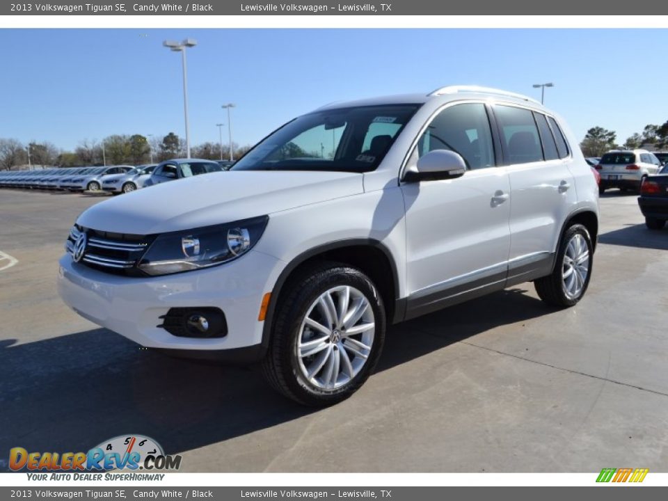 2013 Volkswagen Tiguan SE Candy White / Black Photo #1