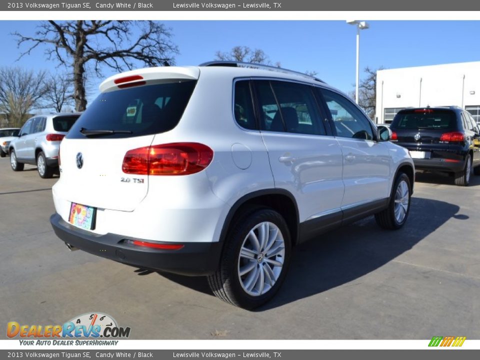 2013 Volkswagen Tiguan SE Candy White / Black Photo #2