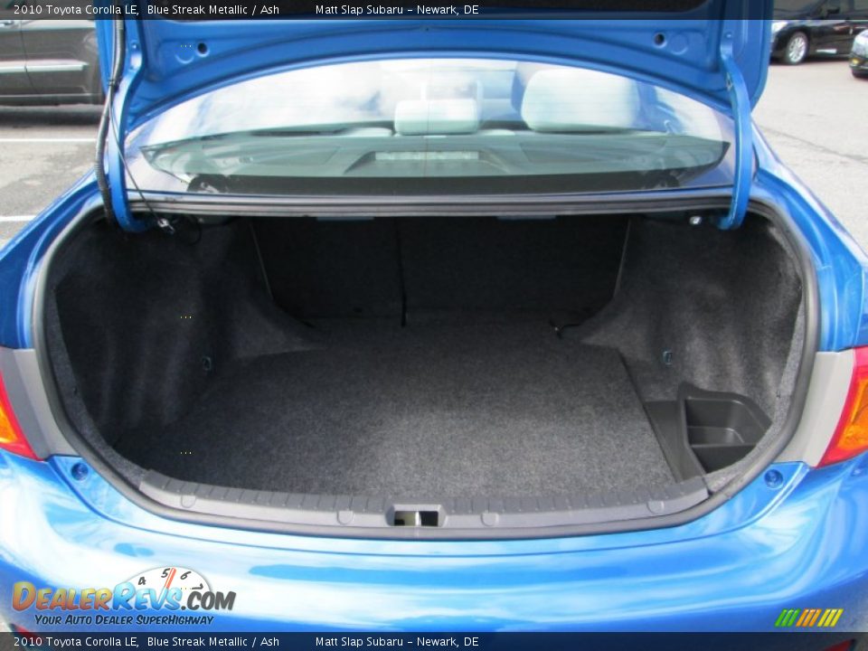 2010 Toyota Corolla LE Blue Streak Metallic / Ash Photo #18