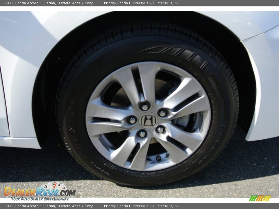 2012 Honda Accord SE Sedan Taffeta White / Ivory Photo #23