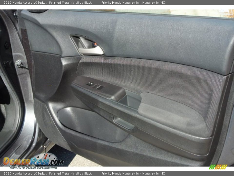 2010 Honda Accord LX Sedan Polished Metal Metallic / Black Photo #21