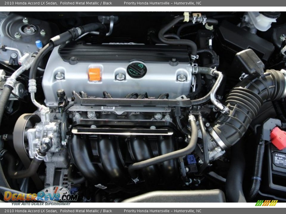 2010 Honda Accord LX Sedan Polished Metal Metallic / Black Photo #24