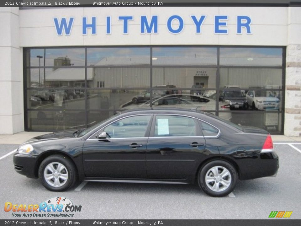 2012 Chevrolet Impala LS Black / Ebony Photo #1