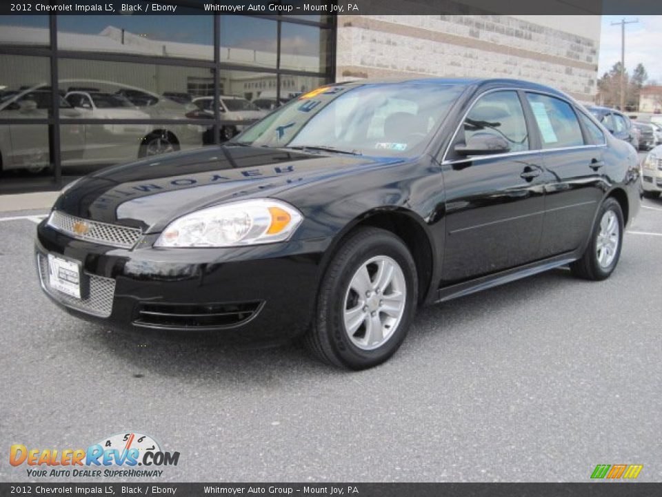 2012 Chevrolet Impala LS Black / Ebony Photo #2