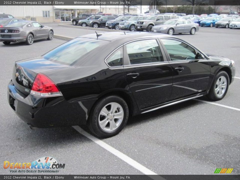 2012 Chevrolet Impala LS Black / Ebony Photo #5