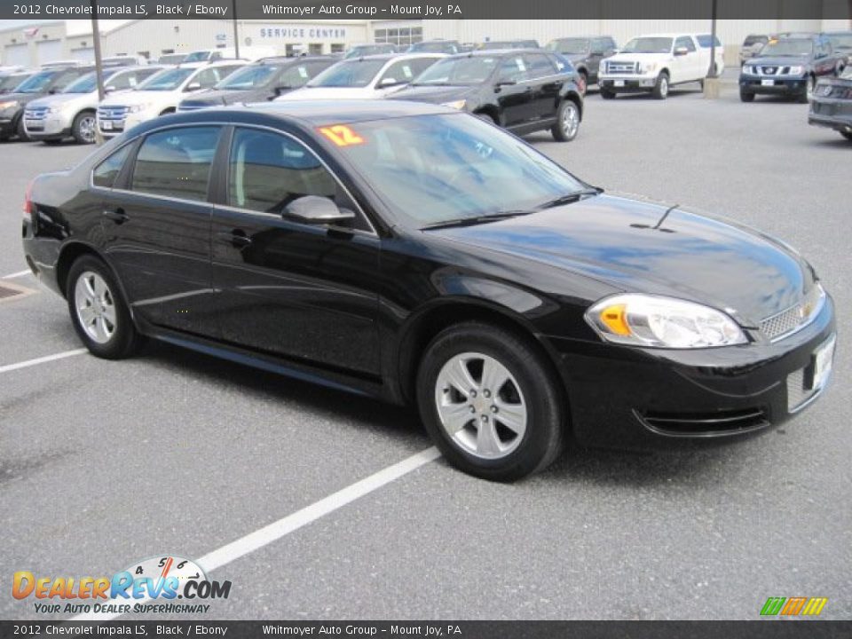 2012 Chevrolet Impala LS Black / Ebony Photo #6
