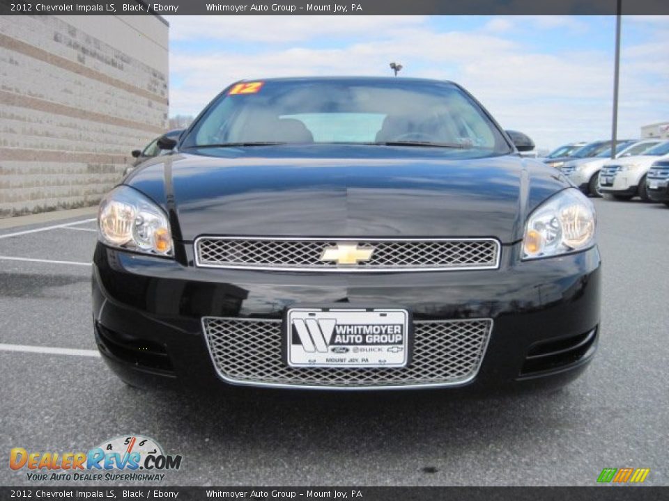 2012 Chevrolet Impala LS Black / Ebony Photo #7