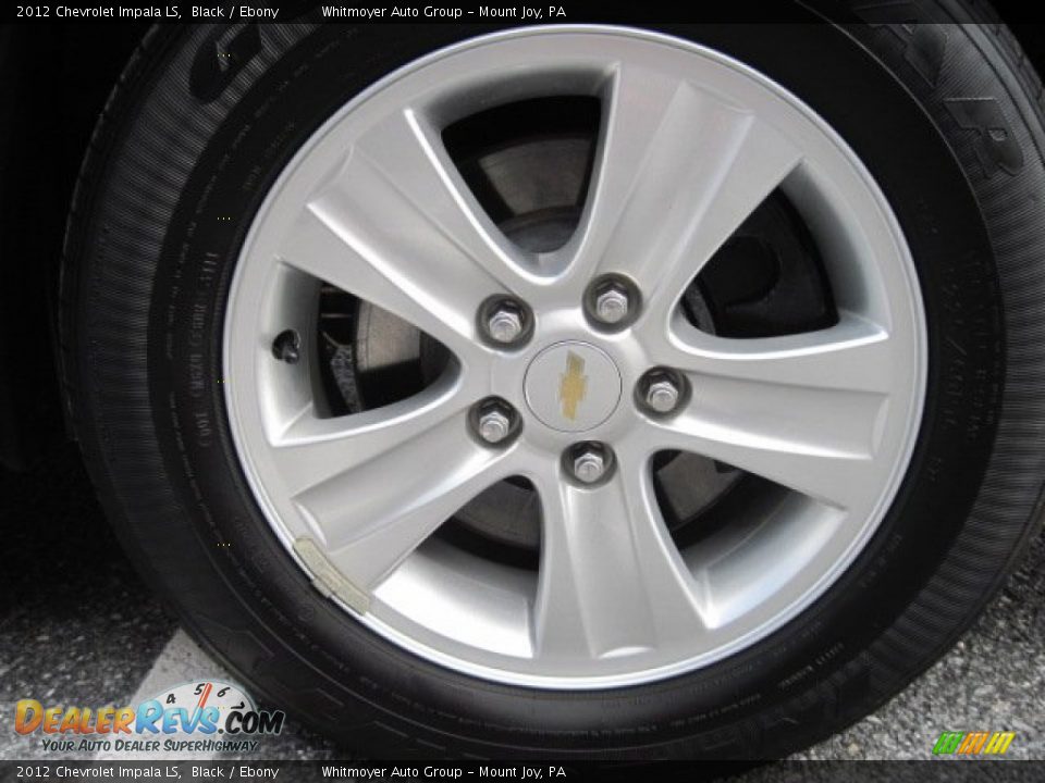 2012 Chevrolet Impala LS Black / Ebony Photo #8