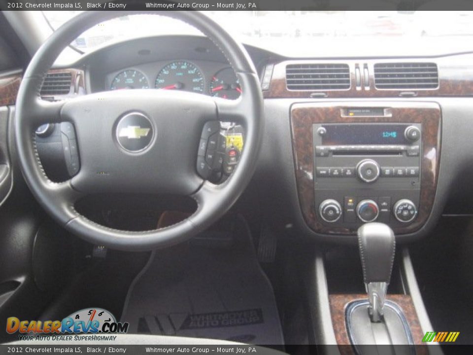 2012 Chevrolet Impala LS Black / Ebony Photo #11
