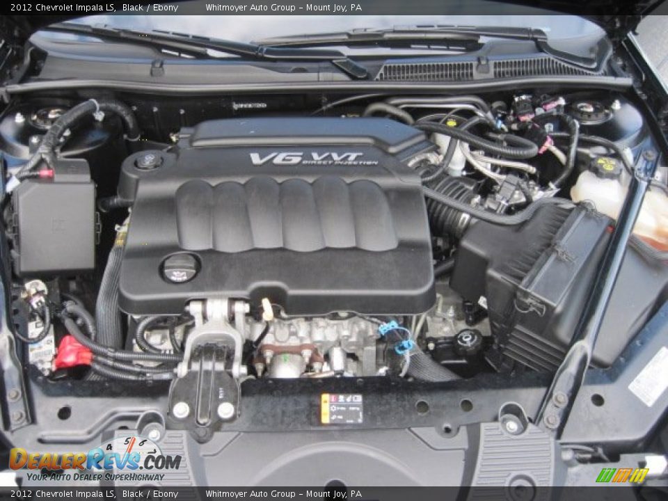 2012 Chevrolet Impala LS Black / Ebony Photo #14