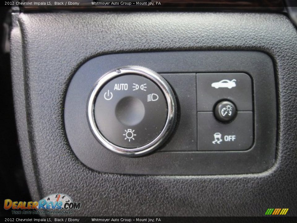 2012 Chevrolet Impala LS Black / Ebony Photo #16