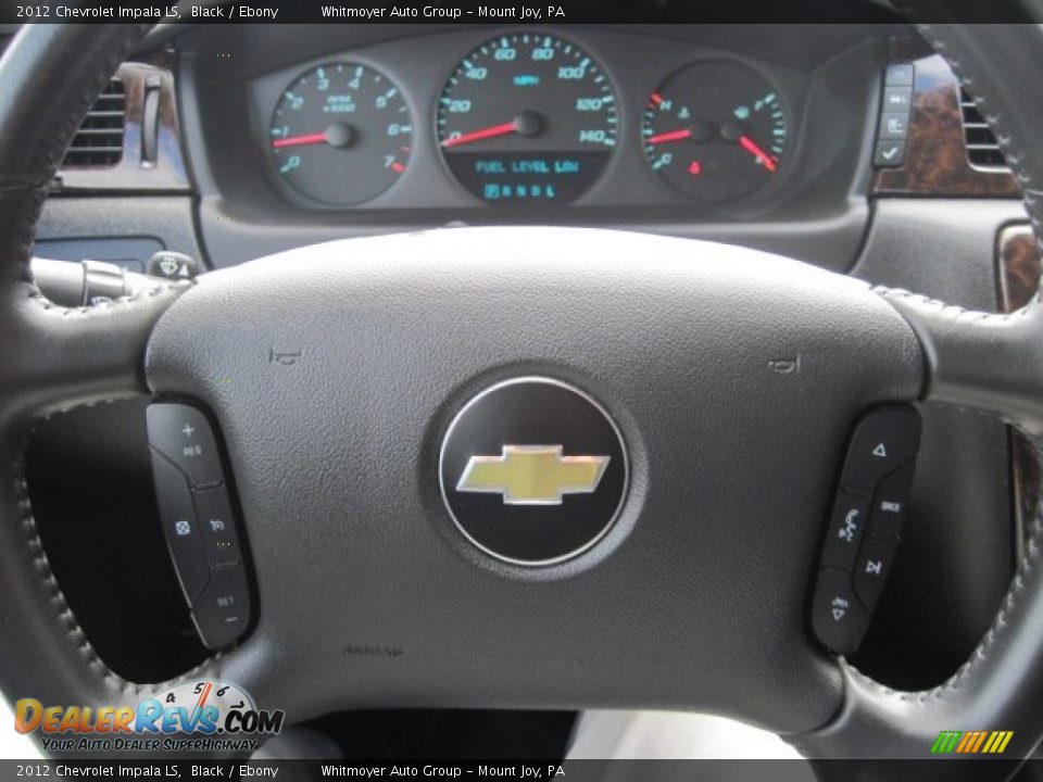 2012 Chevrolet Impala LS Black / Ebony Photo #18