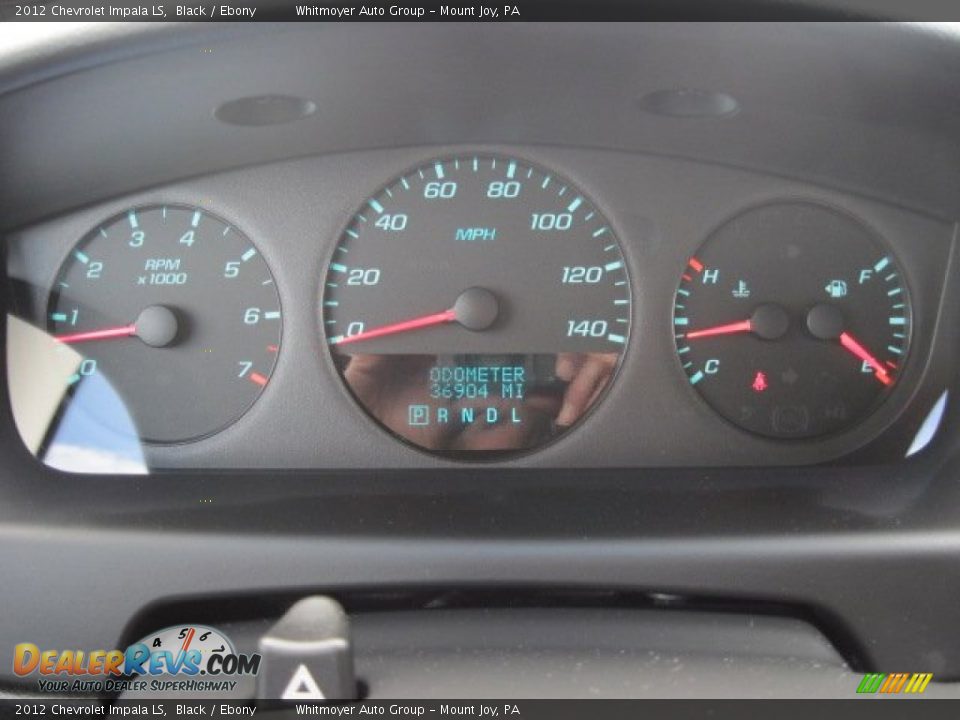 2012 Chevrolet Impala LS Black / Ebony Photo #19