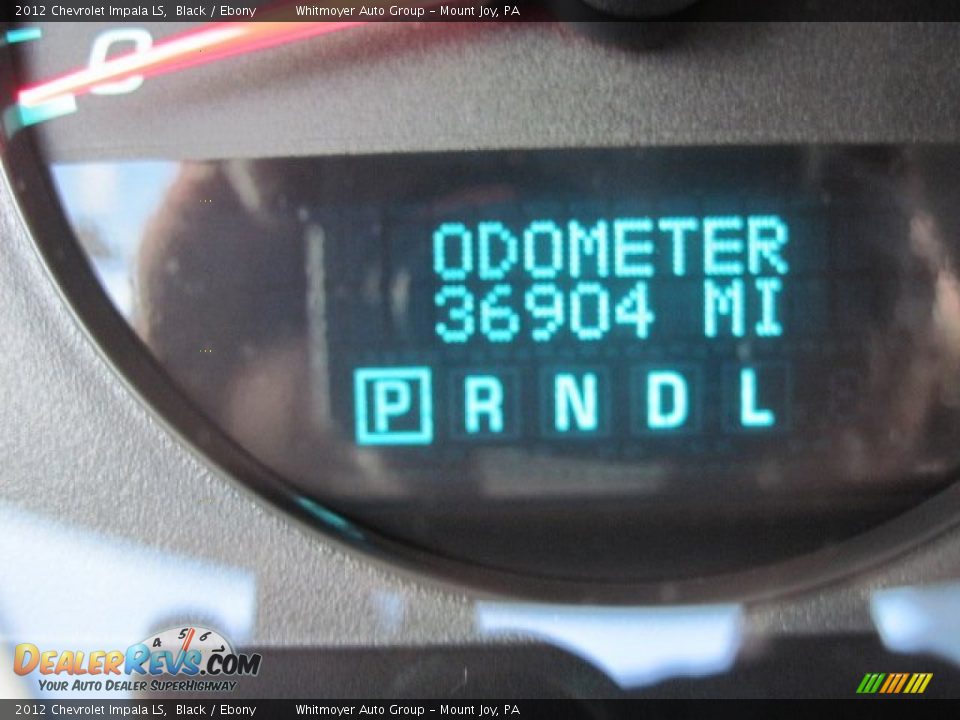 2012 Chevrolet Impala LS Black / Ebony Photo #20