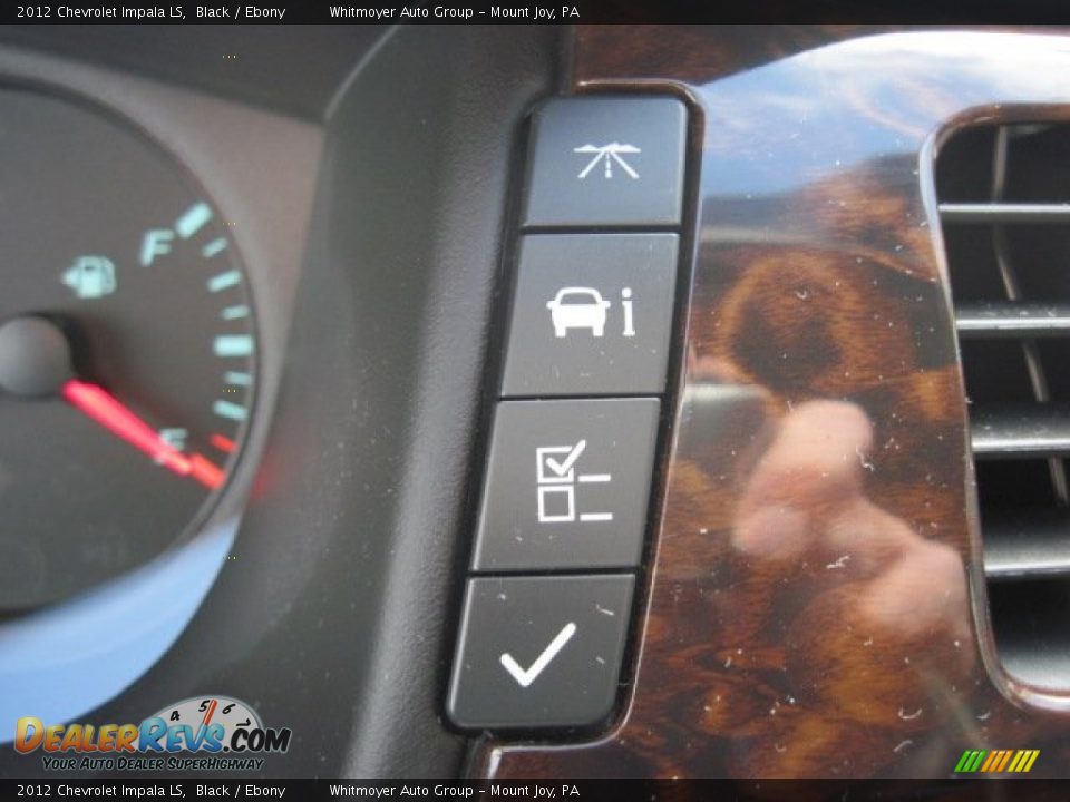 2012 Chevrolet Impala LS Black / Ebony Photo #21