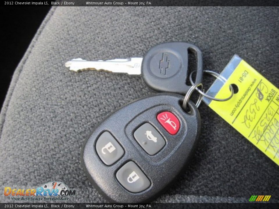 2012 Chevrolet Impala LS Black / Ebony Photo #23