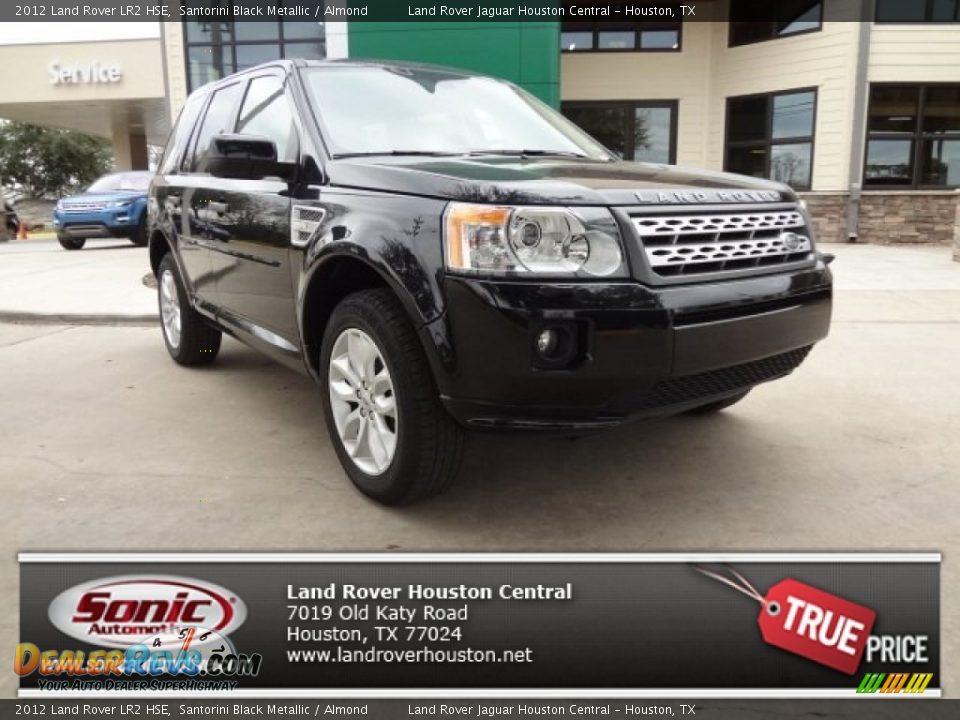 2012 Land Rover LR2 HSE Santorini Black Metallic / Almond Photo #1
