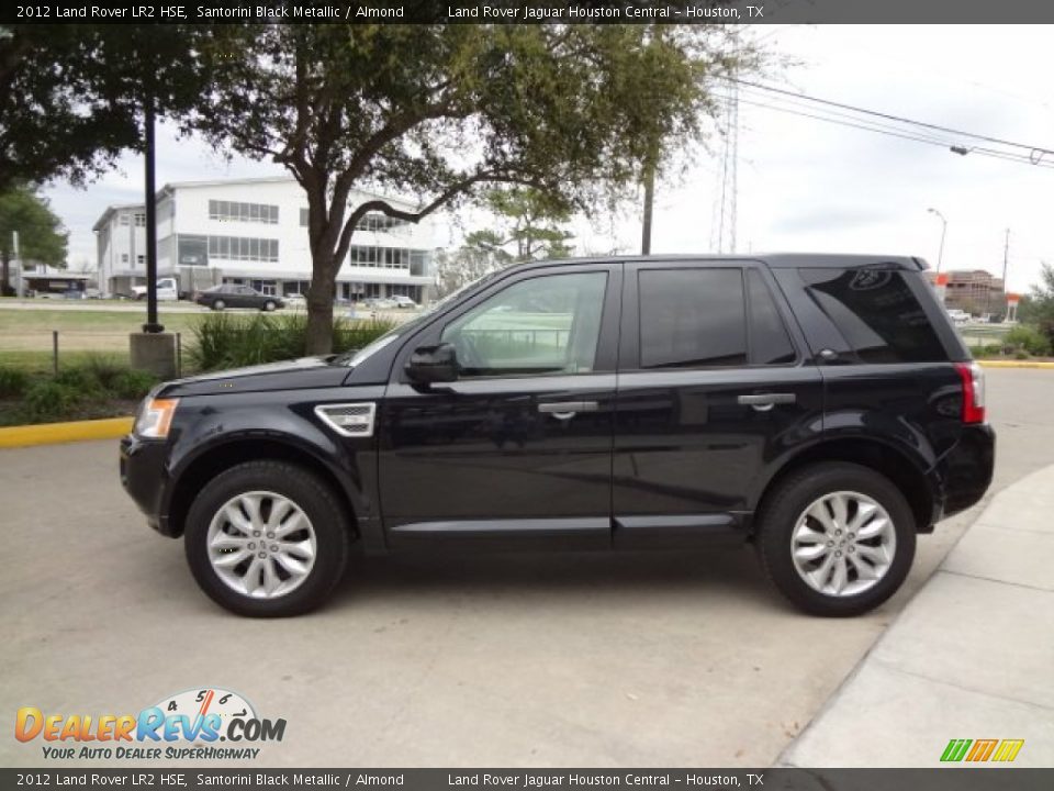 2012 Land Rover LR2 HSE Santorini Black Metallic / Almond Photo #7