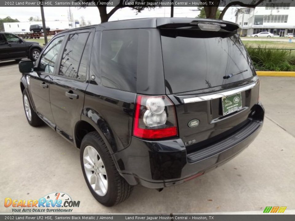 2012 Land Rover LR2 HSE Santorini Black Metallic / Almond Photo #8