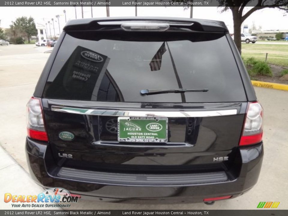 2012 Land Rover LR2 HSE Santorini Black Metallic / Almond Photo #9