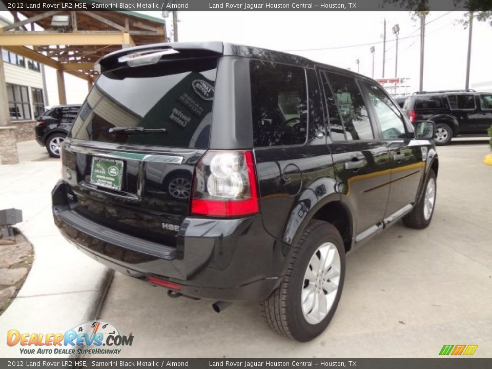 2012 Land Rover LR2 HSE Santorini Black Metallic / Almond Photo #10