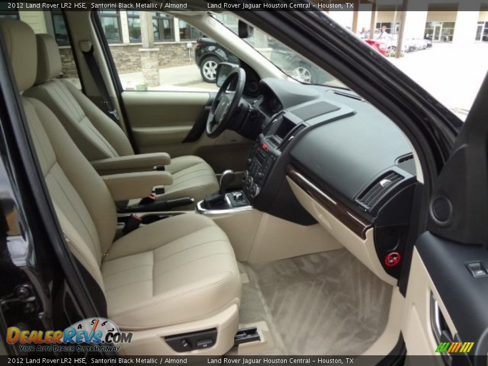 2012 Land Rover LR2 HSE Santorini Black Metallic / Almond Photo #12