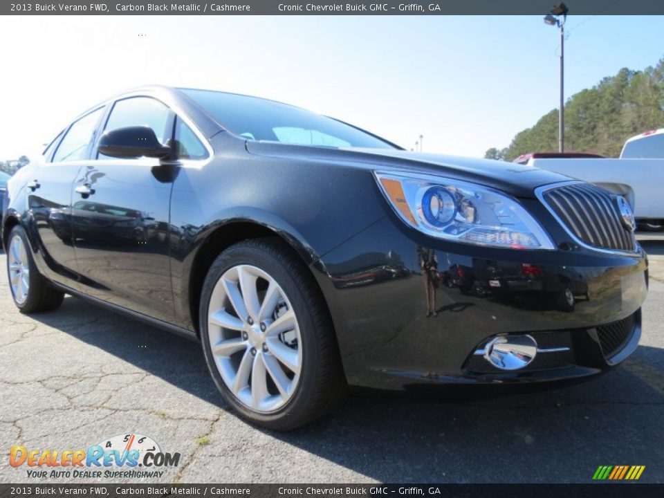 2013 Buick Verano FWD Carbon Black Metallic / Cashmere Photo #1