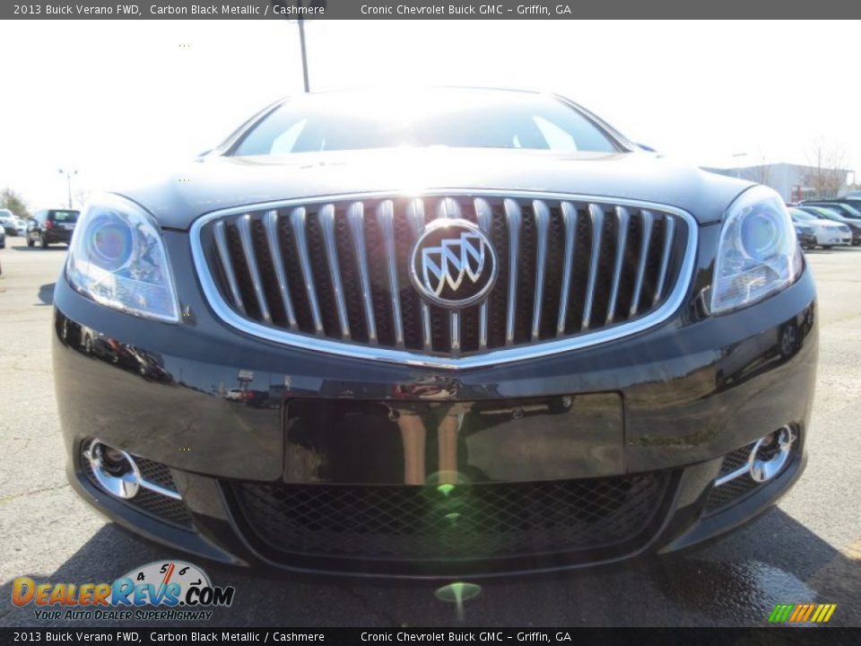 2013 Buick Verano FWD Carbon Black Metallic / Cashmere Photo #2