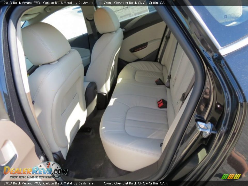 2013 Buick Verano FWD Carbon Black Metallic / Cashmere Photo #10