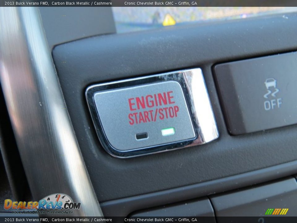2013 Buick Verano FWD Carbon Black Metallic / Cashmere Photo #15