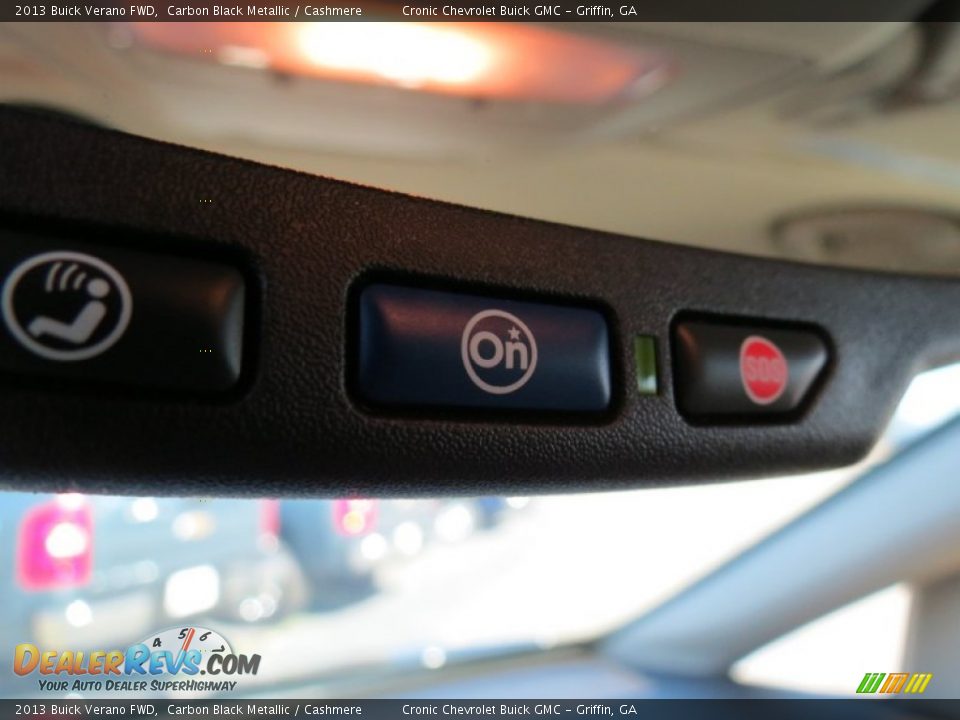 2013 Buick Verano FWD Carbon Black Metallic / Cashmere Photo #16
