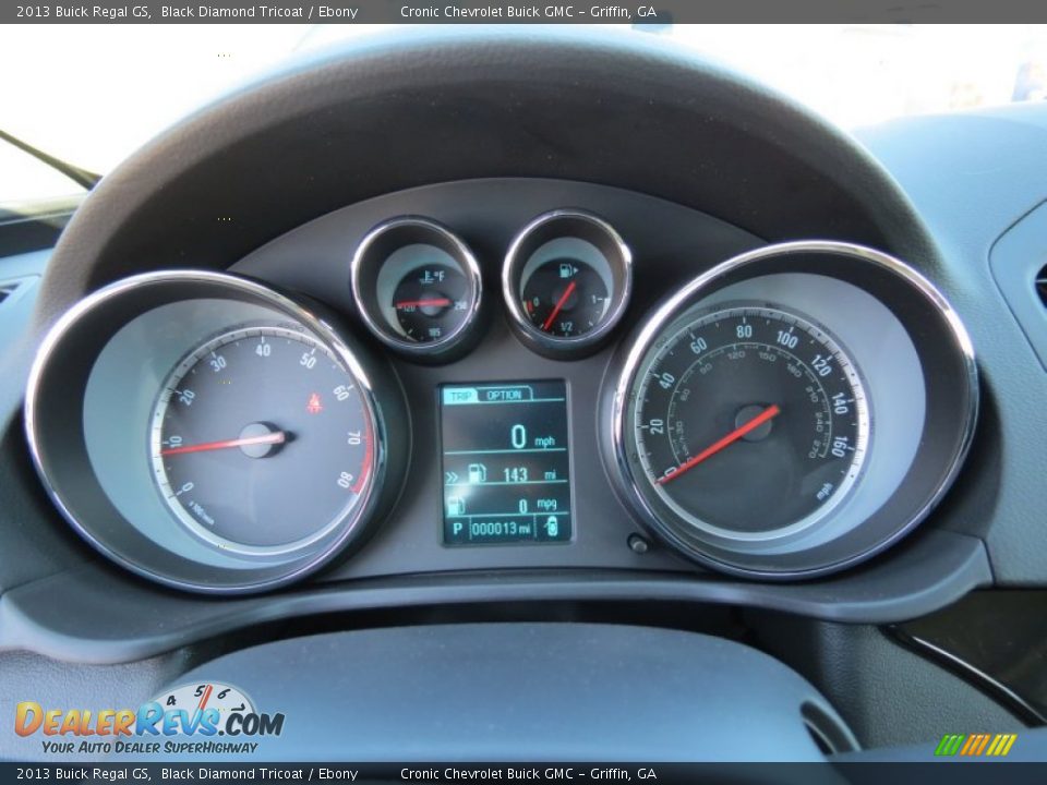 2013 Buick Regal GS Gauges Photo #11