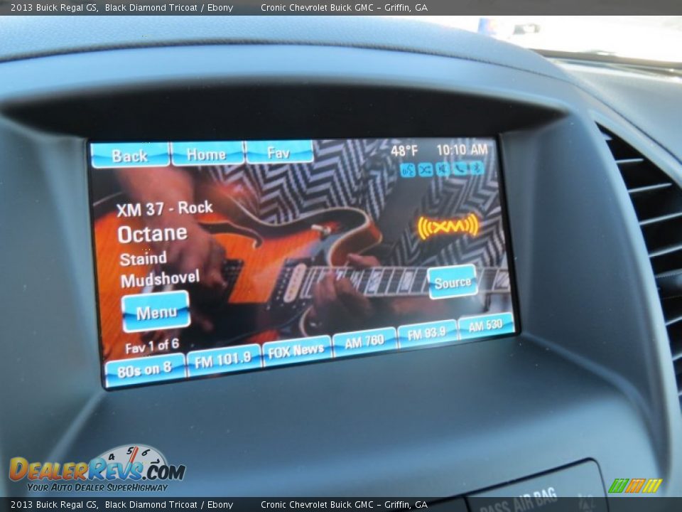 2013 Buick Regal GS Black Diamond Tricoat / Ebony Photo #12