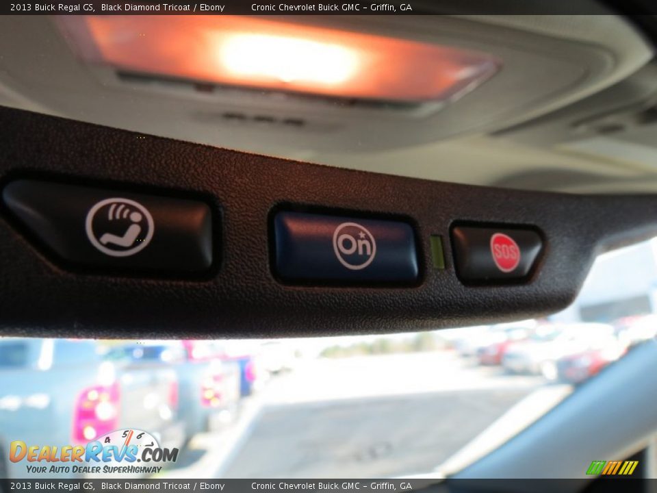 2013 Buick Regal GS Black Diamond Tricoat / Ebony Photo #14