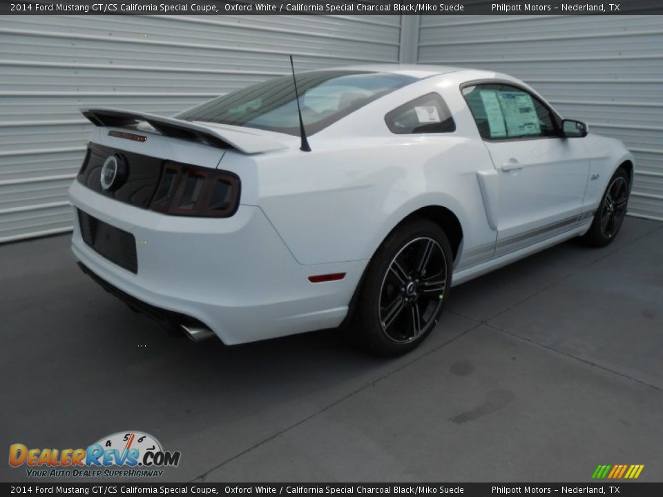 Oxford White 2014 Ford Mustang GT/CS California Special Coupe Photo #4