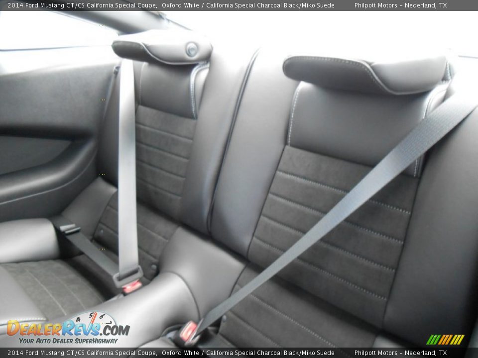 Rear Seat of 2014 Ford Mustang GT/CS California Special Coupe Photo #19