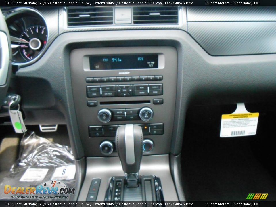 Controls of 2014 Ford Mustang GT/CS California Special Coupe Photo #24