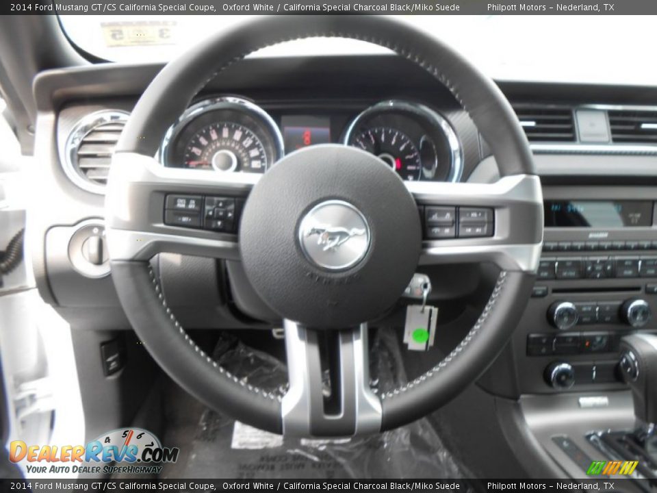 2014 Ford Mustang GT/CS California Special Coupe Steering Wheel Photo #28