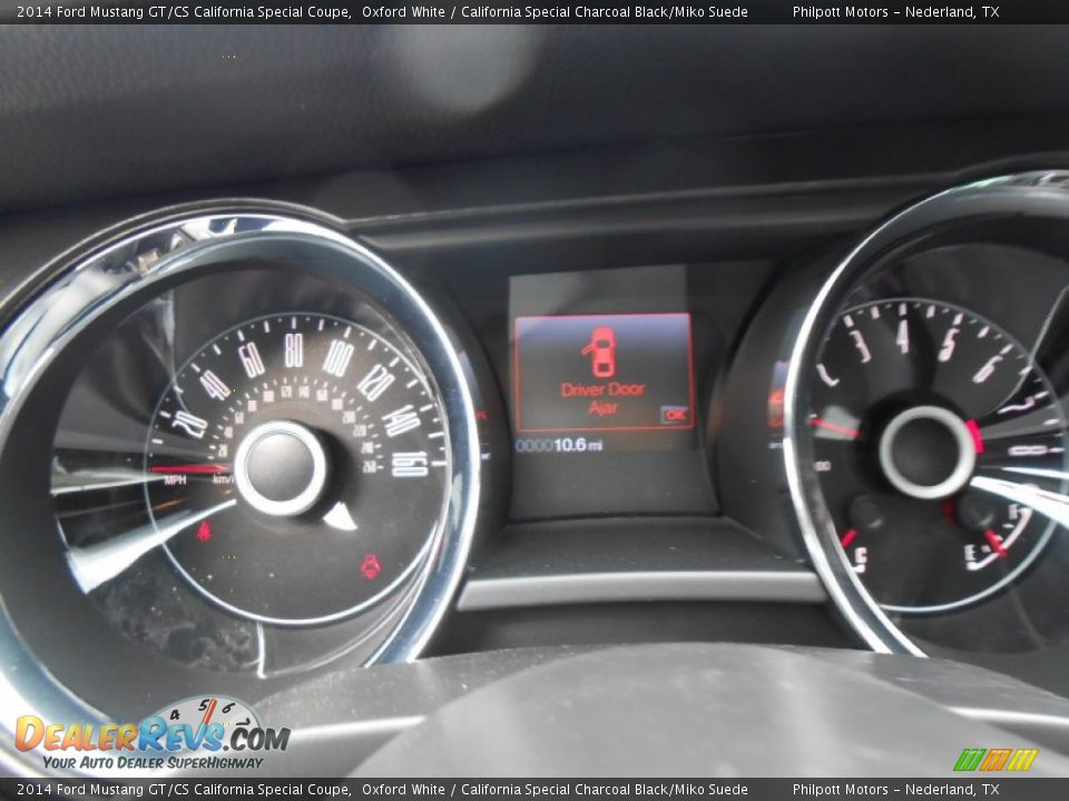 2014 Ford Mustang GT/CS California Special Coupe Gauges Photo #29